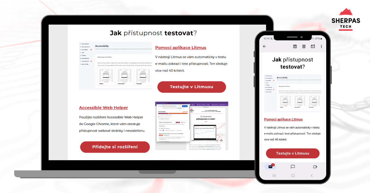 Jak přístupnost testovat